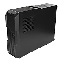 SALUTUY Computergehäuse, Premium-Material Multifunktionaler Peripherieanschluss Gaming-Computergehäuse Gehäuse Exquisites Layout für Game Office für Gaming-Gehäuse