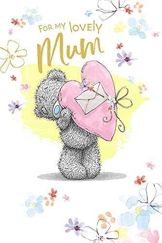 Me To YouMum Birthday Bear Tatty Teddy Carte Blanche Birthday Card