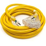 Watt’s Wire 25-Foot 10/3 Triple Tap Cord