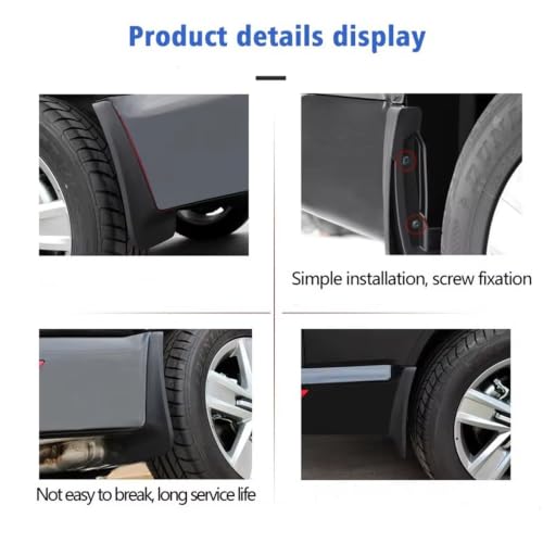 Garde-boue Mitsubishi Outlander 2021 2022 | Solution Anti-Saleté et Impacts Bas de Caisse - 6
