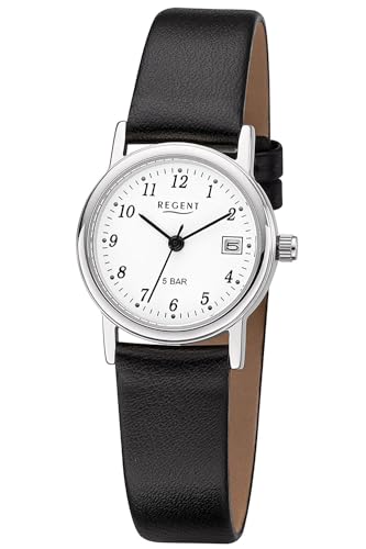 Montre REGENT Femmes Quartz Bracelet Cuir Solution Confort anti-Irritation