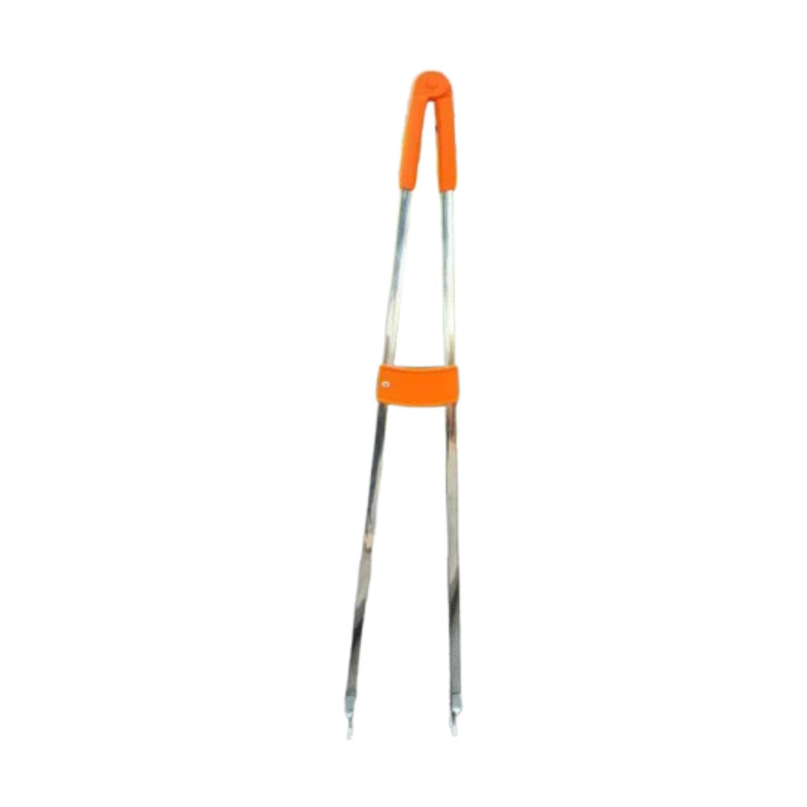Generic Pinza Raccogli-rifiuti Multiuso in Acciaio Inossidabile Antiruggine con Impugnatura Ergonomica, Adatta per Giardino E, 90 Cm