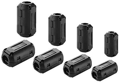 Amazon | フェライトコア 内径 3.5Φ,5Φ,7Φ,9Φ,13Φ 電源線 高周波