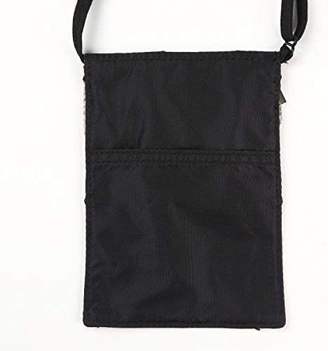 [Foppery] パスポートケース 首下げ スキミング防止 超軽量 ネックポーチ 電磁波遮断 防犯対策 パスポート入れ セキュリティポーチ (グレー)