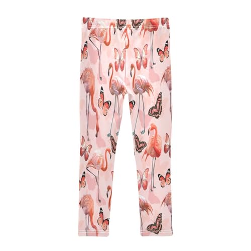 Toddler Girls Leggings Printed Yoga Pants Leggings Butterfly Flamingos for Kids2