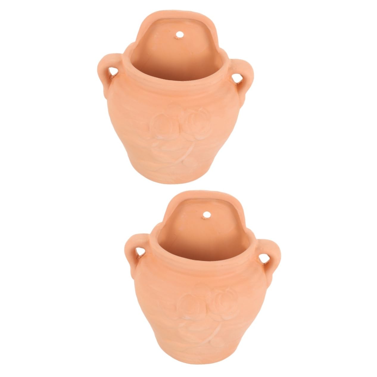 2pezzi Fioriera Sospesa Da Parete Per Piante Design Creativo Per Balconi e Facile Installazione Drenaggio Per Interni Ed Esterni