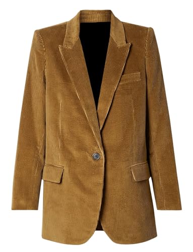 Veste de costume en velours femme pour le bureau et sorties