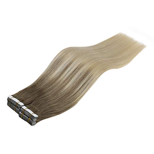 balayge tape in extensions human hair 14/60 tpe in remy human hair 18inch