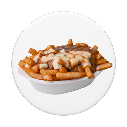 Poutine PopSockets Swappable PopGrip, Black - Image 3