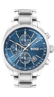 Hugo Boss Men's 1513478 Chronograph Watch, Blue, 44 mm
