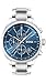 Produktbild BOSS Chronograph Quarz Uhr für Herren Kollektion Grand Prix mit Lederarmband oder Edelstahlarmband