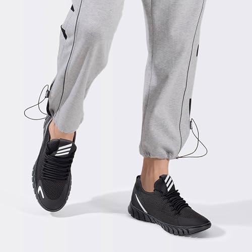 Image of CHAMARIPA Men's Invisible Height Increasing Elevator Shoes - Lace up Light-Weight Casual Height Increase Walking Shoes - 2.76 Inch Taller