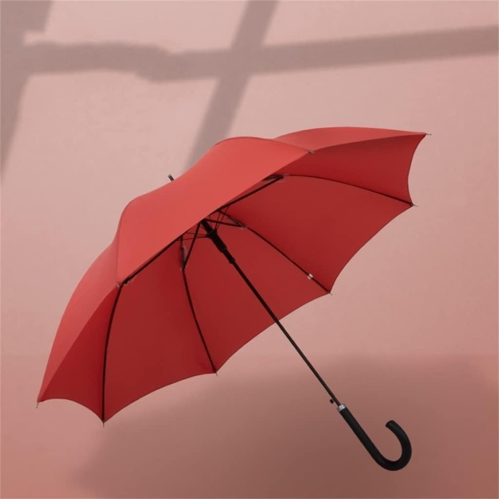 Portable Umbrella for Travel 8-Bone Straight Umbrella Long Handle Hook to Increase Double Men's and Women's Retro Umbrella Umbrella Outdoor