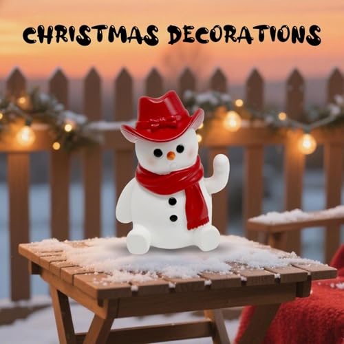 Statues interactives de Noël de 16 cm aux bras articulés
