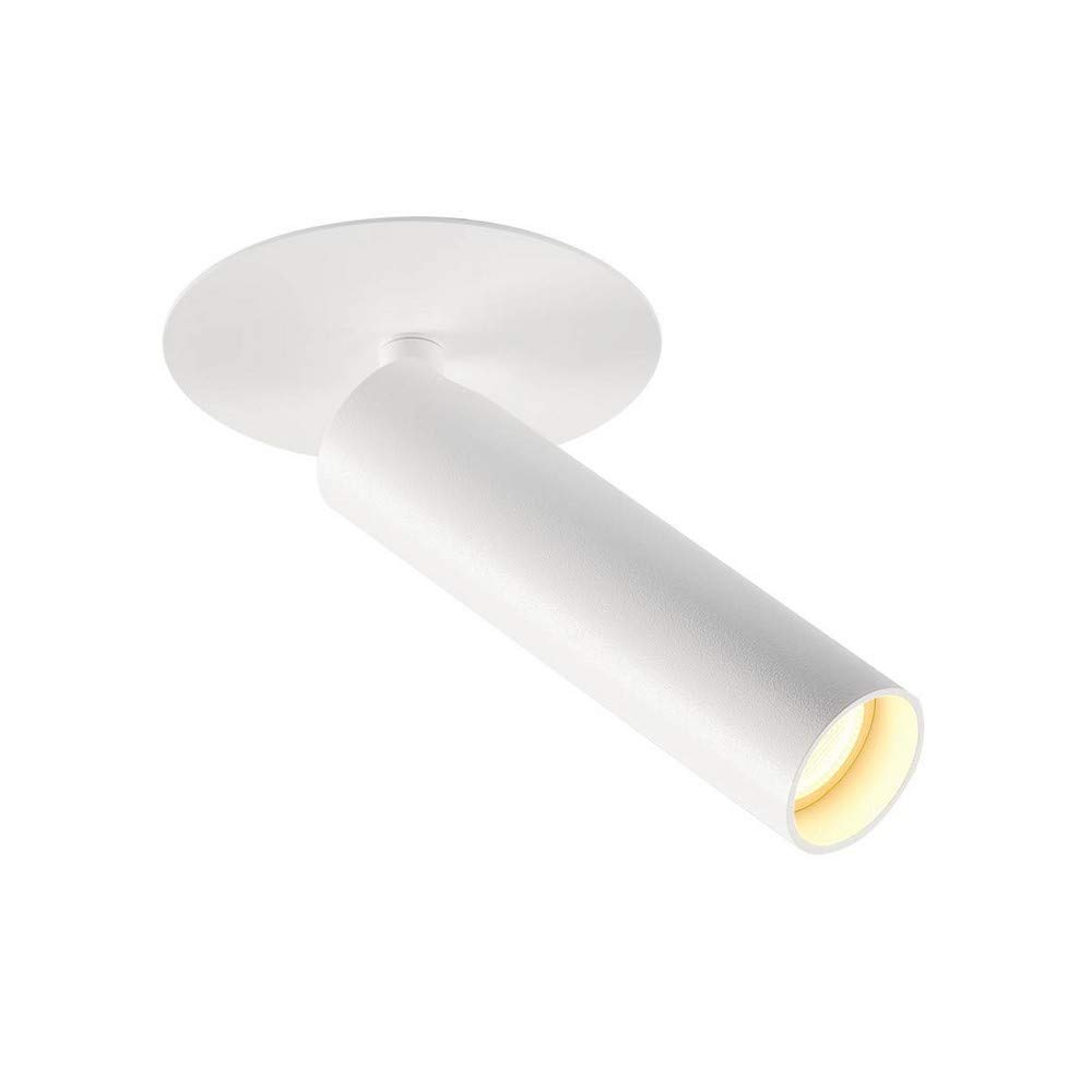 SLV luminaria empotrable de techo KARPO/Foco led, luz de inundación, proyector de techo, iluminación de interior / 3000K 7,5 W 470lm blanco 40 grados