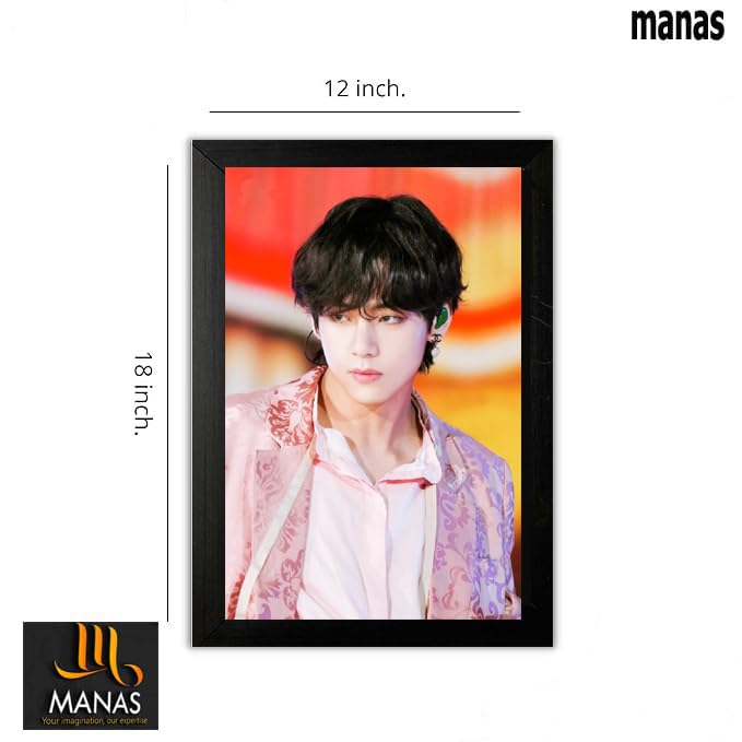 Buy BTS V (Kim Taehyung) Photo Frame For BTS Fans/Room Decor