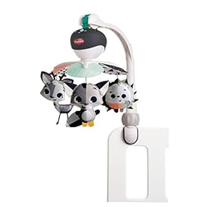 Tiny Love Take Along Baby Mobile for Crib, Newborn Baby Toys, Magical Tales, Black/White, 1 Count