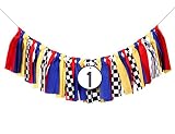 Mcqueen Birthday Party Supplies For 1st Birthday - Mcqueen Birthday Banner For Photo Booth Props And