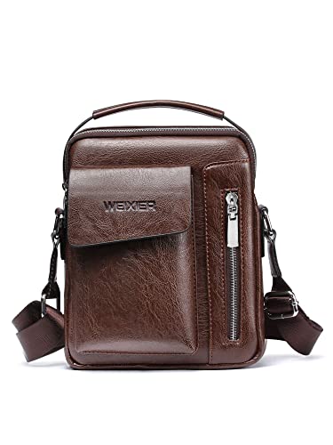 Kiboule Bolsa de ombro masculina moda tendência bolsa mensageiro casual esportes ao ar livre bolsa m