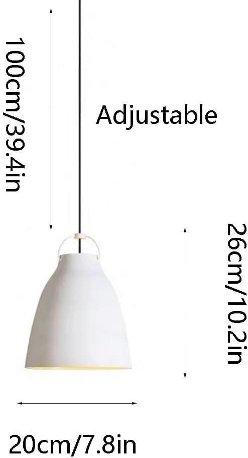Lámpara colgante ajustable ZR98US que soluciona techos bajos 2