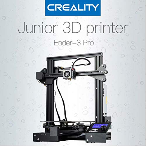 Laecabv Creality Ender 3 Pro 3D Printer Impresora 3D -   Nueva etiqueta magnética suave Reanudar FDM Imprimir Apagar Calor 5 min - Tamaño de impresión 220x220x250 mm