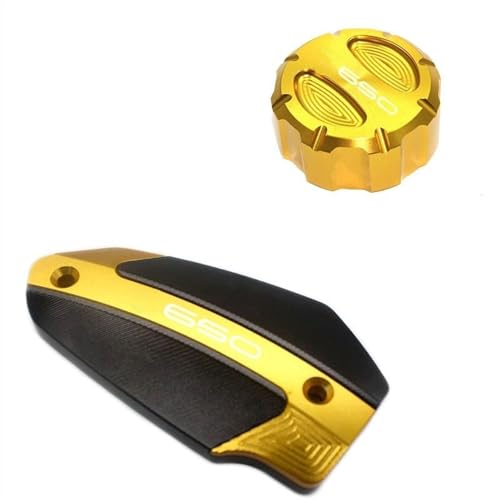 Bouchon de réservoir liquide de frein pour Z650 2017-2020 couvercle d'huile moto gris avant arrière