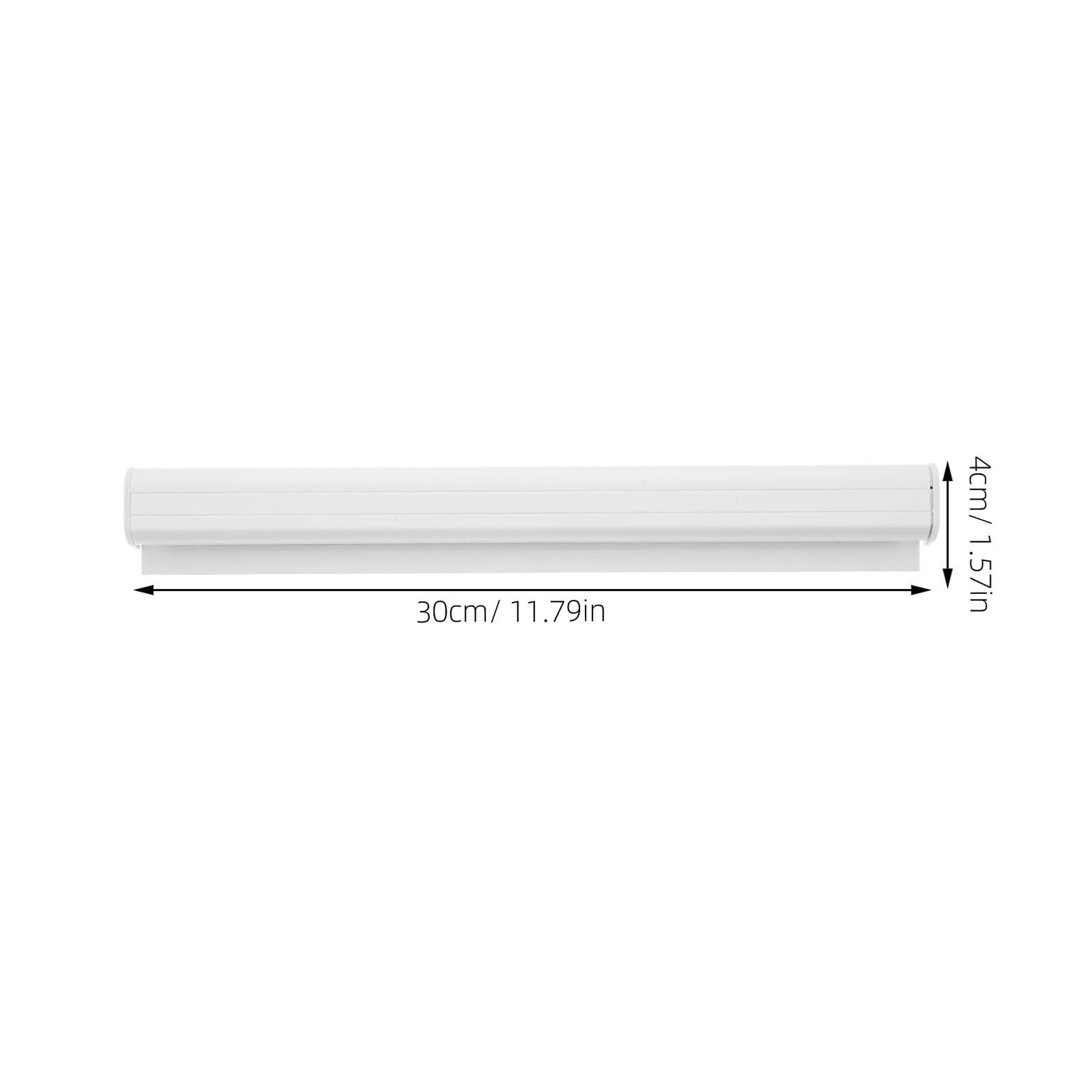 GARVALON 2 Stück Aluminium Menü Quittungshalter Rostfreier Metallschieber Praktische Wandbefestigung Vielseitiger Organizer für Küche Restaurant Büro Langlebig und Kompakt