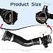 Dunviku Engine Upper Radiator Coolant Water Hose Pipe, From Engine To Radiator Heater Hose 17127531579 Compatible with BM E82 E88 E90 E91 E92 128i 323i 325i 328i 330i Z4