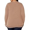 Amazon Essentials Women's Long-Sleeve Lightweight Crewneck Sweater (Available in Plus Size), Camel, 2X