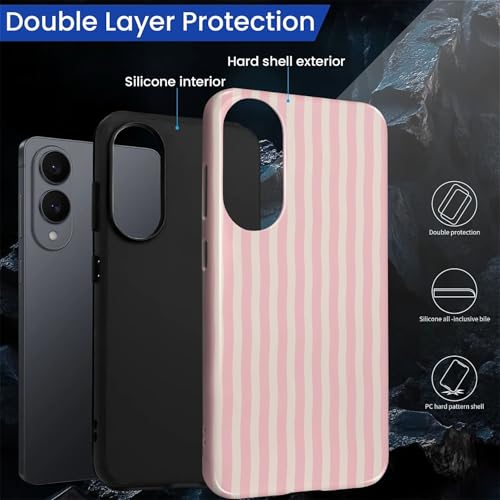 Coque double couche Samsung S25 Edge antichoc HL2 rose - 2