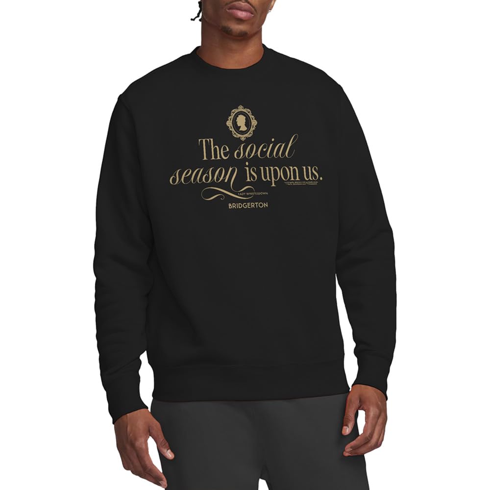 Bridgerton Men's The Social Season Is Upon Us Sweatshirt - Black - S