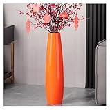 Vertikale Vase: Bodenvase-Design. Stellen Sie die Vase auf eine geeignete Tischplatte oder ein Regal für Blumenarrangements, frische Blumensträuße und getrocknete Blumen, um Ihre Wohnkultur Jahr für Jahr aufzufrischen