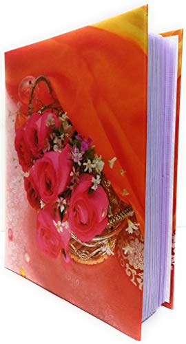 Image of Natraj Series Photo Album with Extra Clear PVC Film 200 Photos (Photo Size Supported: 4x6 Inches, Multicolour) (Design 5)