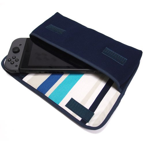 suono Nintendo Switch �L�@EL���f�� �P�[�X�i�l�C�r�[�E�X�g���C�v�j�n���h���C�h ���{��