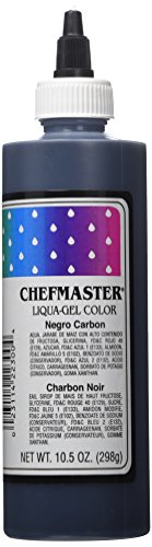 Chefmaster Liqua-Gel Food Color, 10.5-Ounce, Black