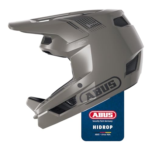 ABUS Casco de Descenso integral HiDrop con robusta carcasa ABS para jóvenes