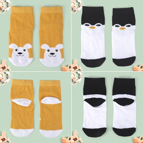 Image of Kid's Socks for Boys and Girls - Made with Soft & Breathable Cotton with Antibacterial Wash, Pack Of 5, Suitable for all day long use