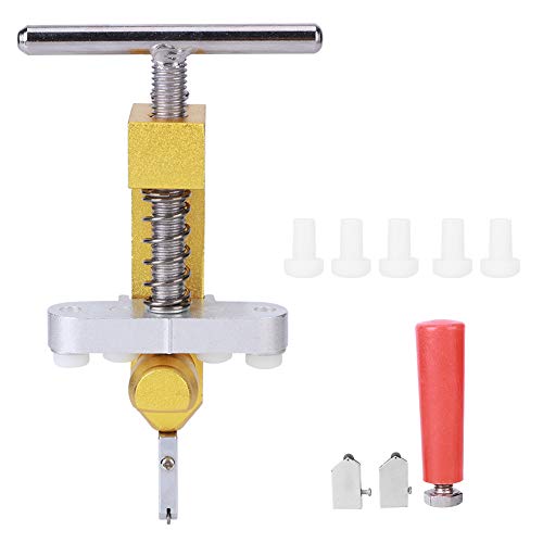 Cortador de vidrio, mango giratorio superior en forma de T, abridor de azulejos de vidrio, herramientas para cortar azulejos de vidrio y cerámica