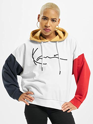 Karl Kani Damen Hoodies Signature weiß XS - 2