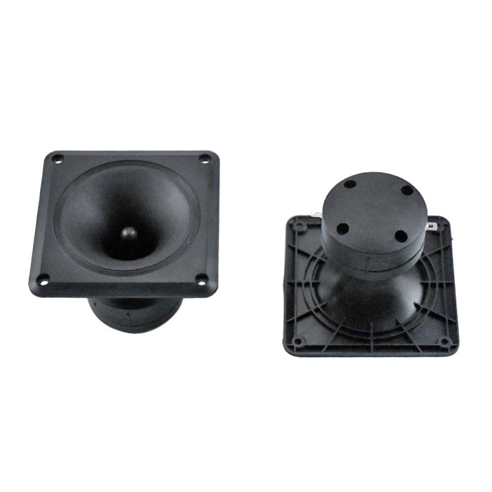4 Altavoces de Escenario de 4 Pulgadas y 110 X 110 mm con Bocina Cuadrada, de Cerámica Piezoeléctrica, de Alta Potencia, 2,2 K-27 KHz.
