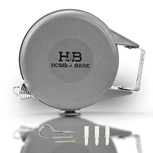 Retractable Clothesline Outdoor Drying Line | Indoor and Outdoor Portable Clothes Lines |
