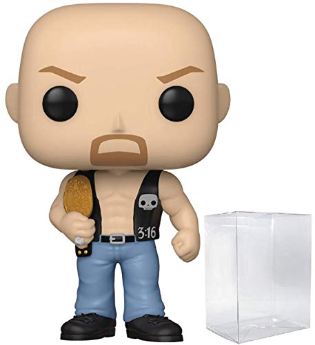 Funko Pop! WWE Stone Cold Steve Austin with Belt Vinyl Figure (Includes Compatible Pop Box Protector Case)