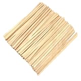 LesNice 200 pcs Wooden Coffee Stirrers – 7 Inch Eco-Friendly & Biodegradable Stir Sticks for Hot & Cold Beverages, Disposable Birch Wood Drink Stirrers for Cafe, Bar, Party, Catering
