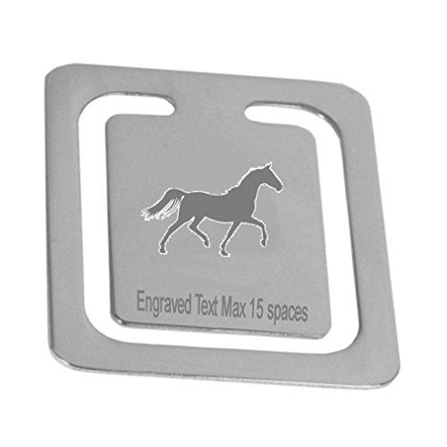 Signet page course cheval personnalisé pour ne plus perdre sa page de lecture