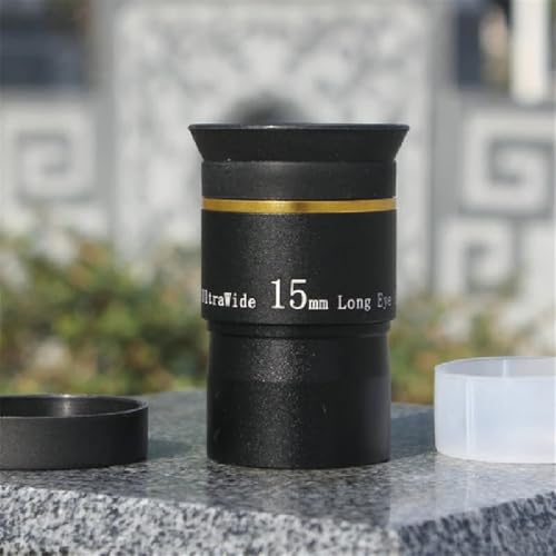 Ocular gran angular 1,25 pulgadas 66 grados 15mm para accesorios de telescopios 6