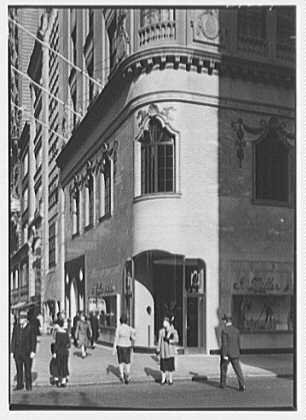 HistoricalFindings Photo: I. Miller Shoe Store,5th Avenue & 54th Street,New York City,NYC,Business