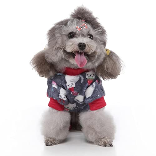 Pyjamas pour chien veste de Noël élan cadeau idéal hiver UKKO - 4