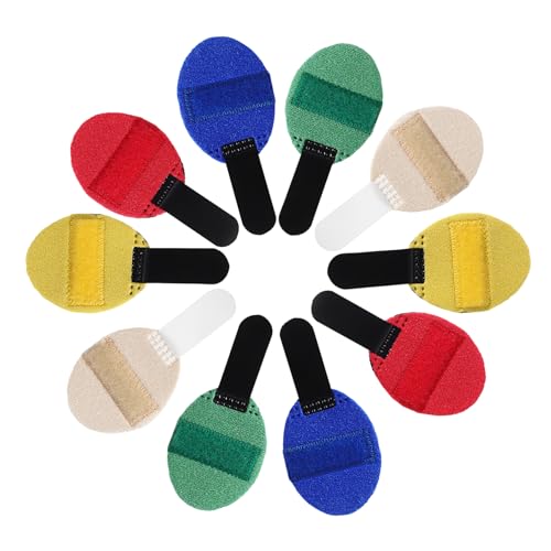 ibasenice 10pcs Finger Stabilizers Finger Supporting Braces Portable Splints for Various Occasions and Styles