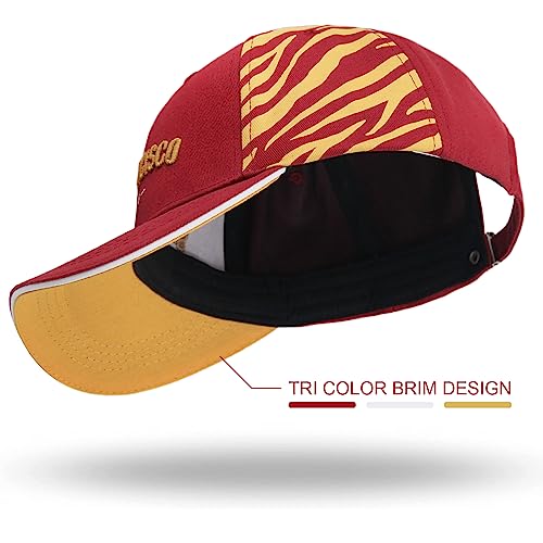 Gorra de béisbol bordada para fútbol unisex miniatura 3