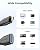 Cratree 8K Micro HDMI to HDMI Adapter, Micro HDMI Male to HDMI Female Adapter Cable,8K@60hz,4K@120hz,Support HDR eARC Dolby Compatible with GoPro Hero 7 6 5 4,Raspberry Pi 4,Sony,Nikon(0.6ft)